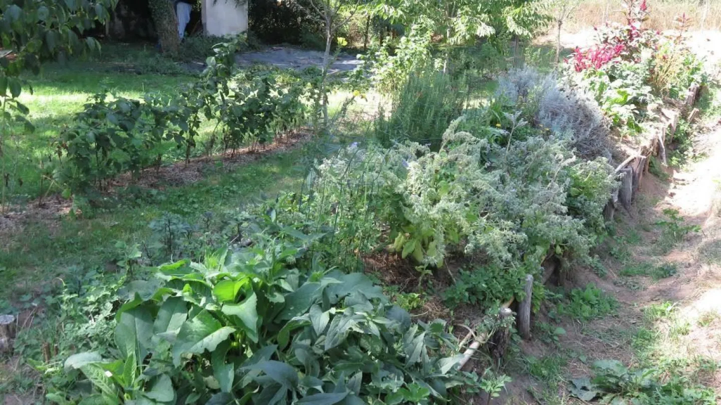 The guesthouse of Les Gourmandises Bio