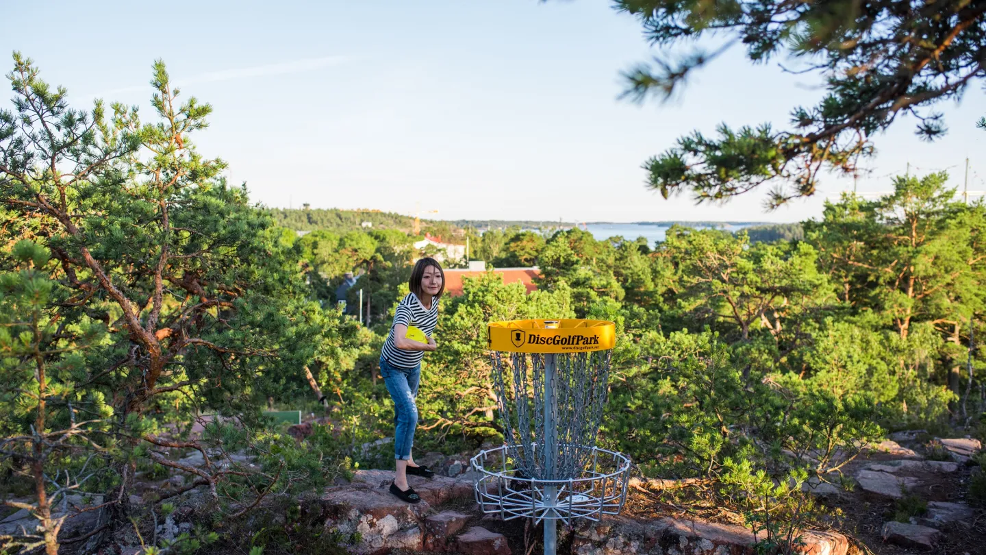 Frisbeegolf