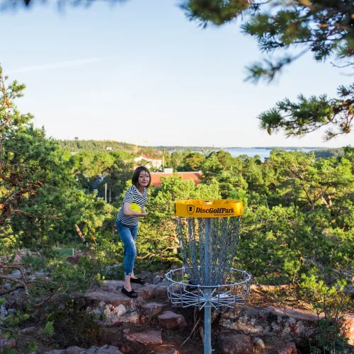 Frisbeegolf